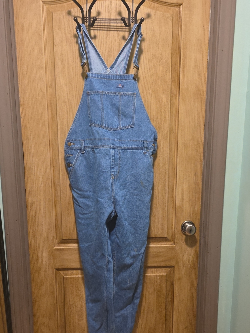 HISEA Light Blue Denim with Orange Stitching